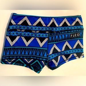 Fleo blue tribal OG shorts